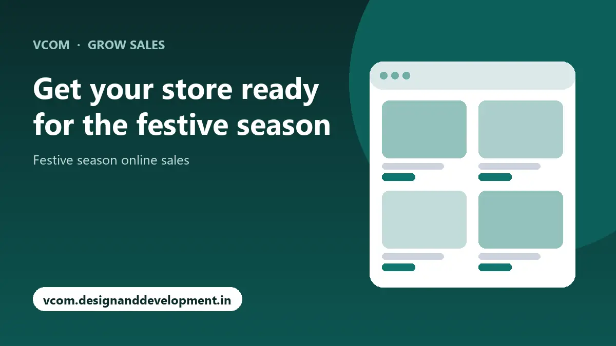 Get your store ready for the festive season with VCom